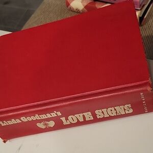 Love Signs Hardcover Book by
